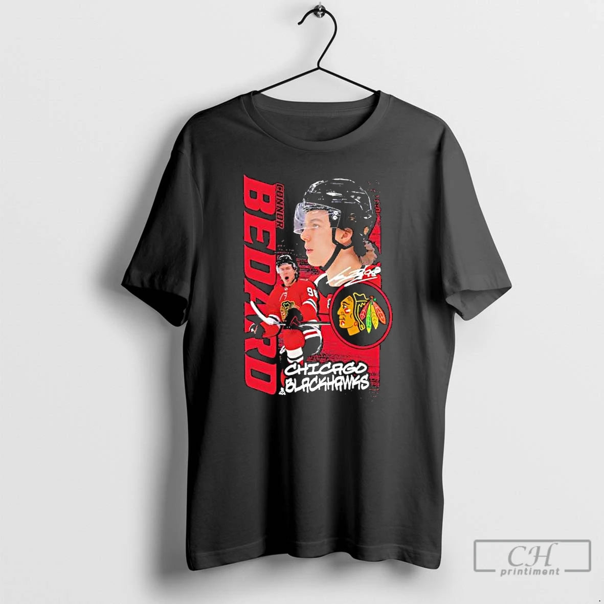 Wchicago Blackhawks Connor Bedard Playmaker Signature T-Shirts, Hoodie, Sweatshirt