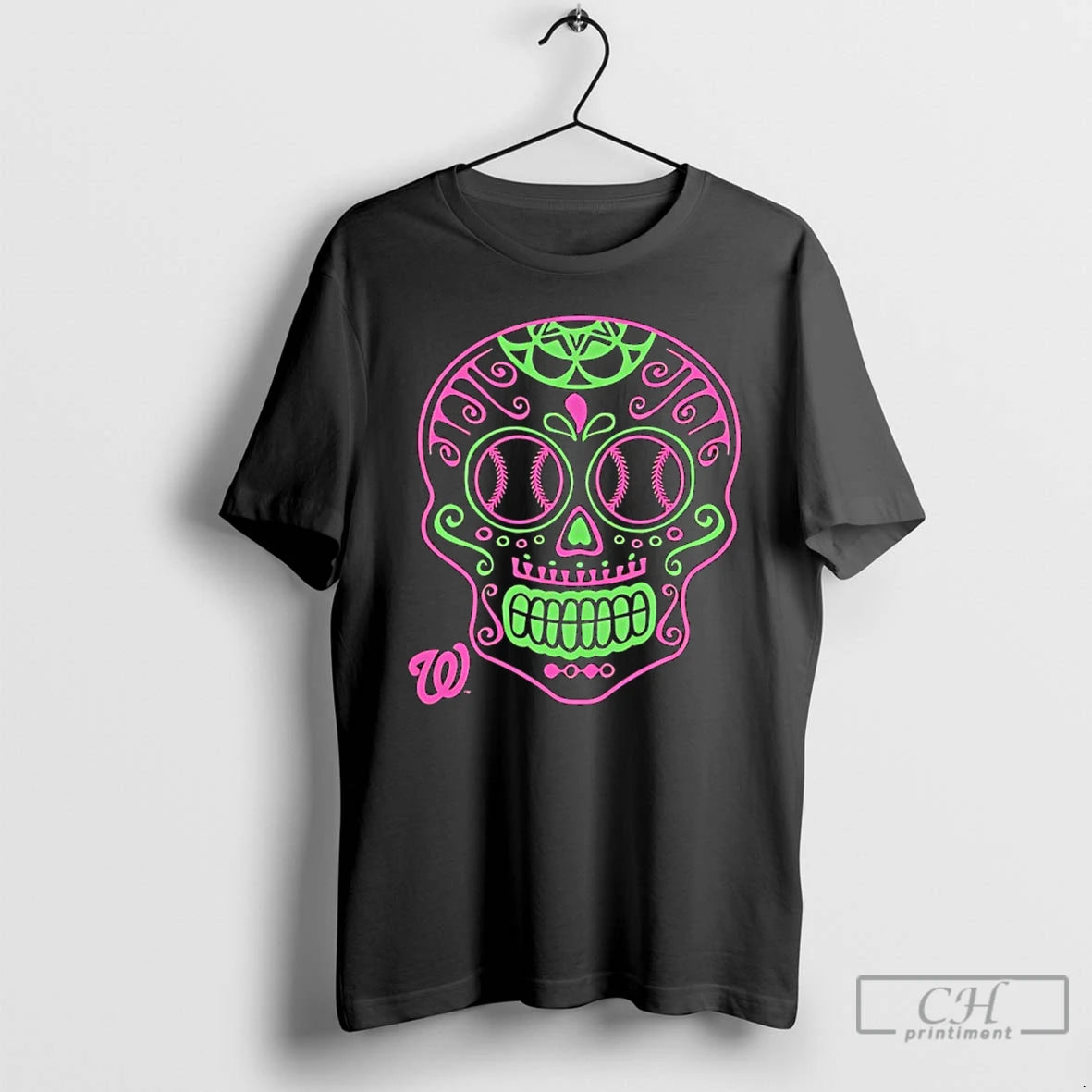 Premium Washington Nationals Sugar Skull 2026