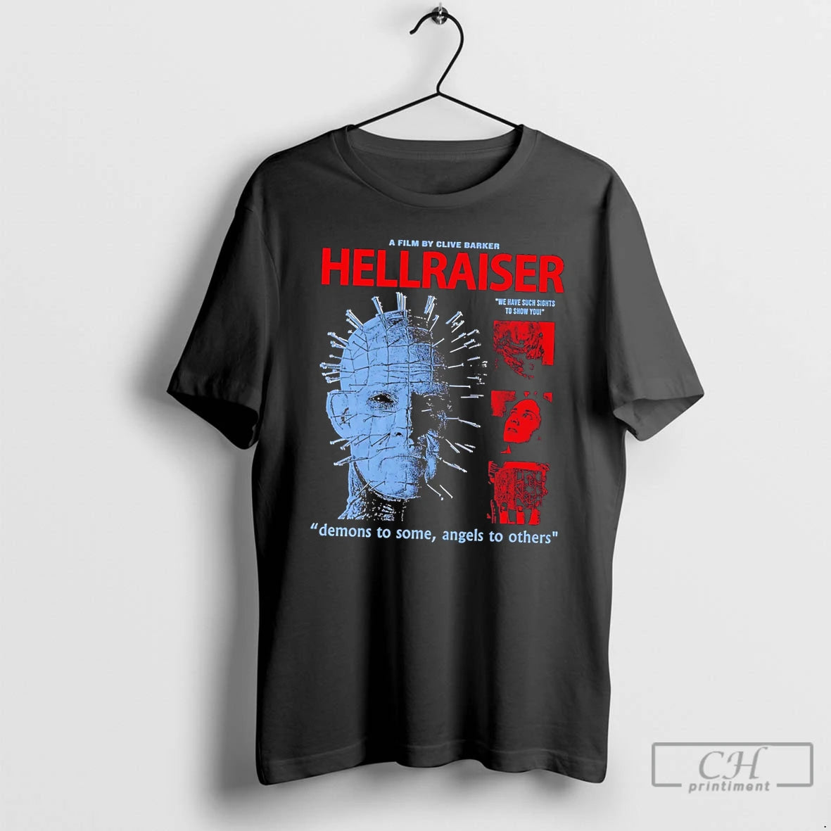 Premium We Have Such Sights To Show You Hellraiser 1987 Pinhead Tee T Shirts Sweater