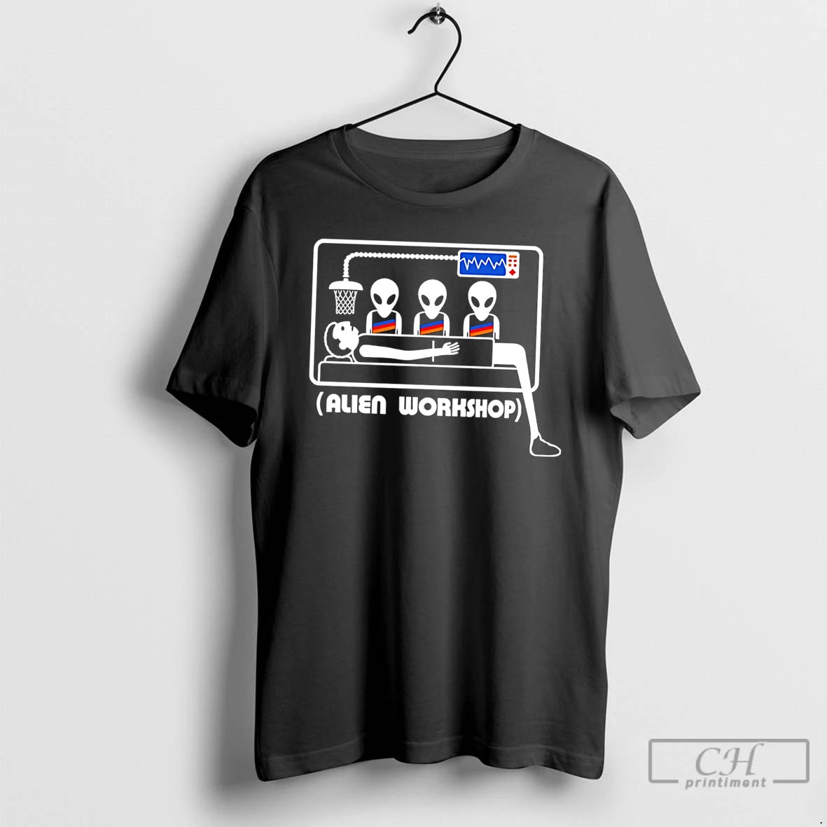 Premium Wemby Alien Workshop Victor Wembanyama San Antonio Spurs Tee