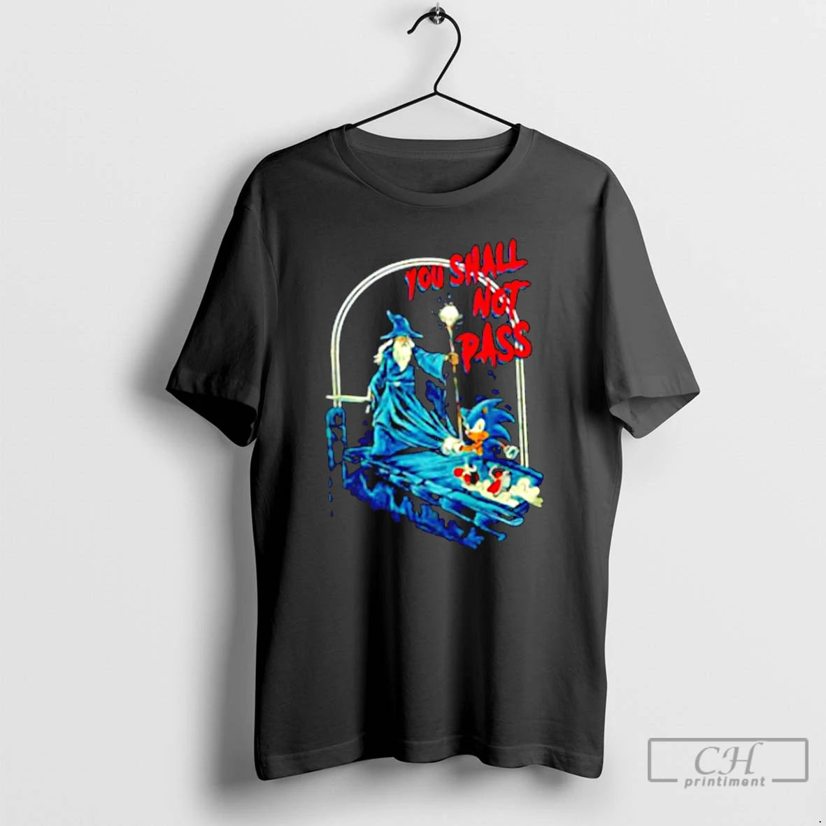 Wizard Hedgehog You Shall Not Dash Retro T-Shirts, Hoodie, Sweatshirt