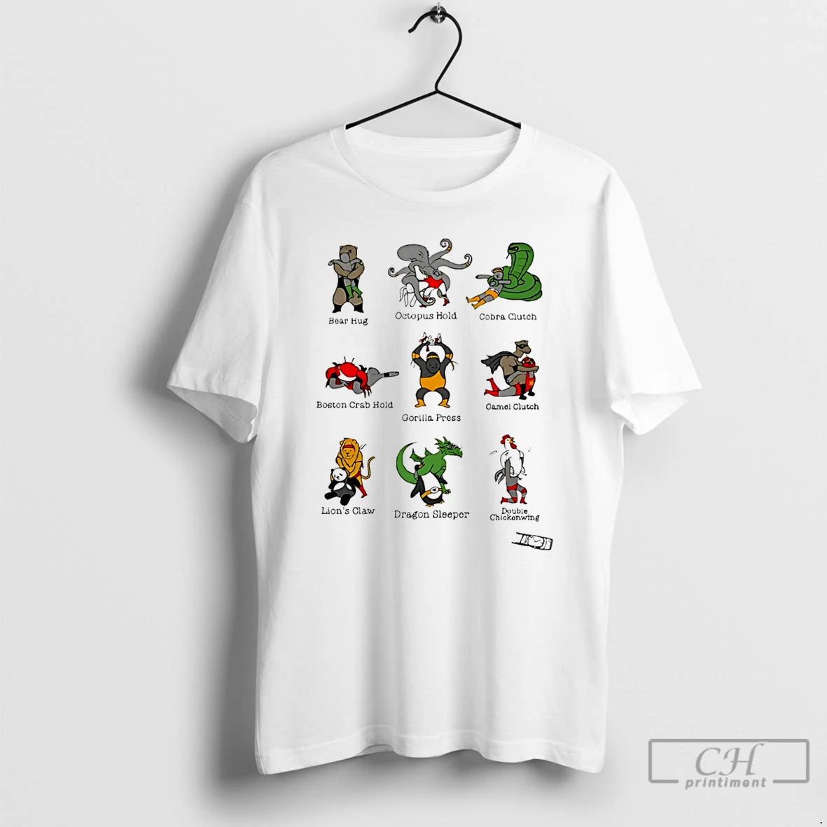Premium Wrestling Moves Named After Animals T-Shirts, Hoodie, Sweatshirt | PrintMintTees.com