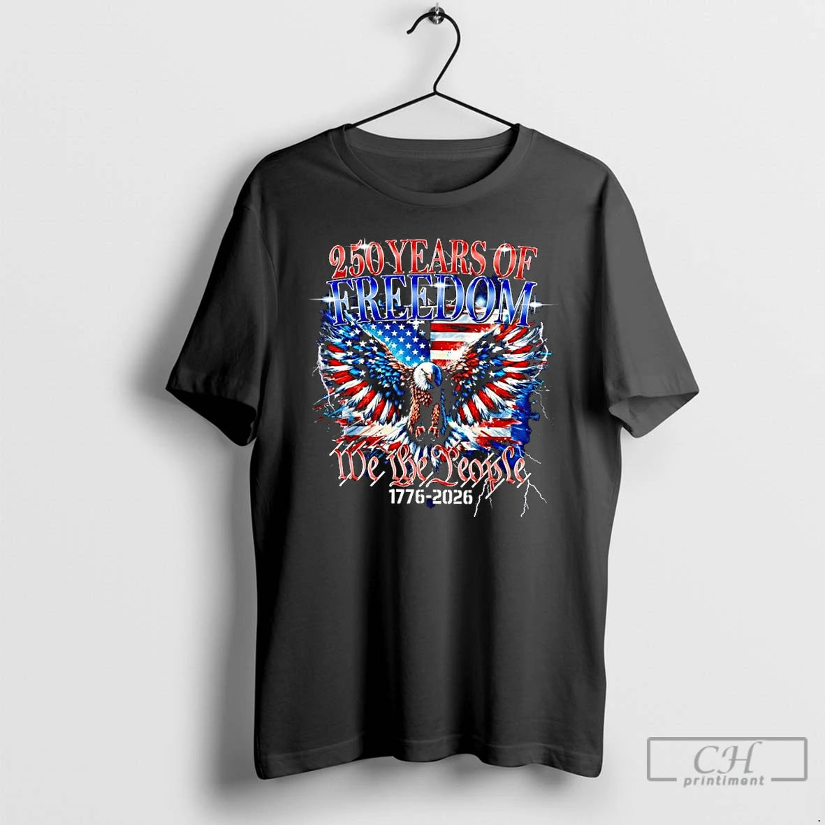 Premium Years Of Freedom 1776 To 2026 T-Shirts, Hoodie, Sweatshirt | PrintMintTees.com