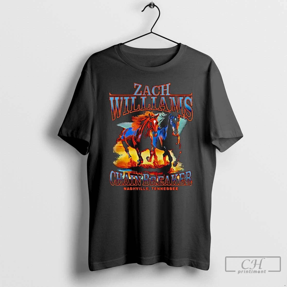 Premium Zach Williams Chainbreaker Nashville Tennessee T-Shirts, Hoodie, Sweatshirt | PrintMintTees.com