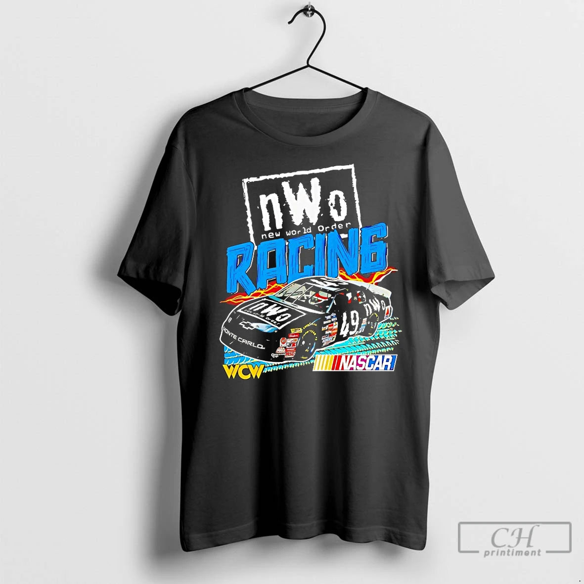 Premium Nwo Racing Nascar 49 Wcw Wrestling