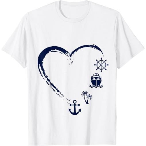 Preppy Nautical Anchor Gifts for Sailors Boaters & Yachting T-Shirt Made in USA Hoodie Sweatshirt | PrintMintTees.com