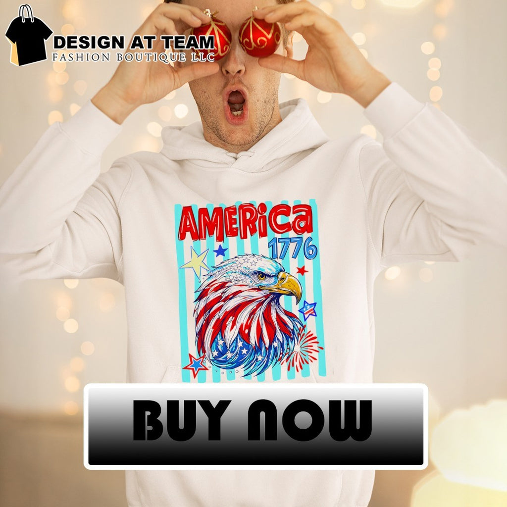 Preppy Patriotic Eagle Fourth Of July Eagle America 1776 shirt