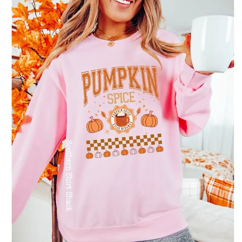 Preppy Pumpkin Spice Sweatshirt Shirt Hoodie | PrintMintTees.com