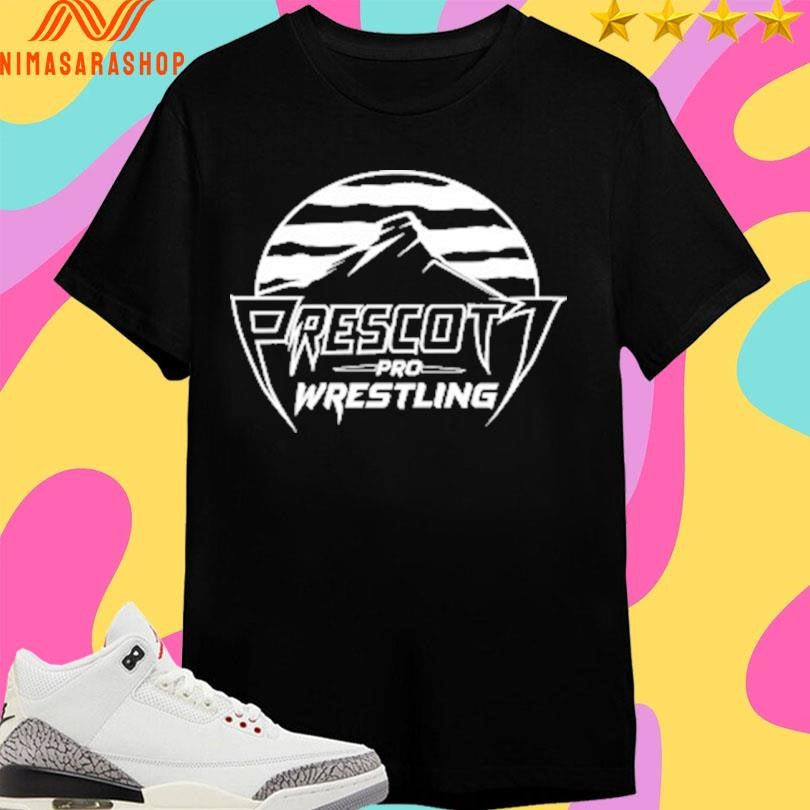 Prescott Pro Wrestling Logo Shirts