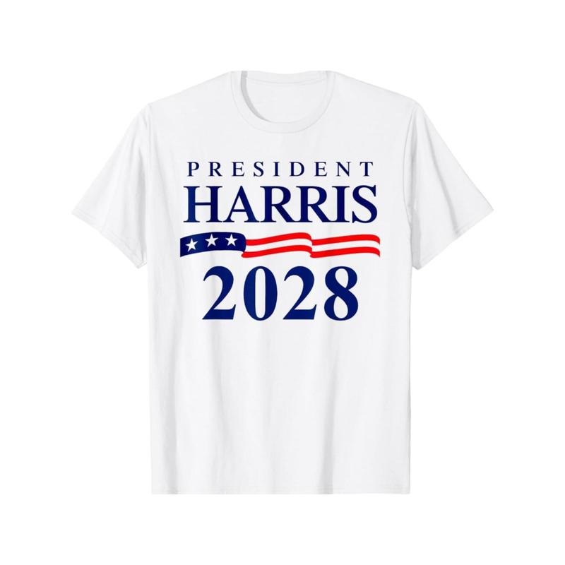 President Harris 2028 Election Support Democrats for Kamala T-Shirt, Regular-Fit, Family T-shirt style 02 Hoodie Sweatshirt