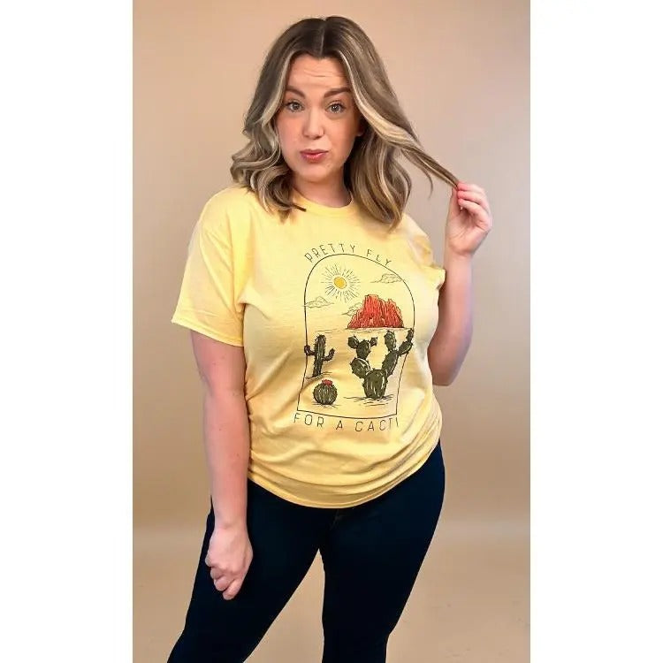 Pretty Fly for a Cacti T-Shirt Hoodie Sweatshirt | PrintMintTees.com