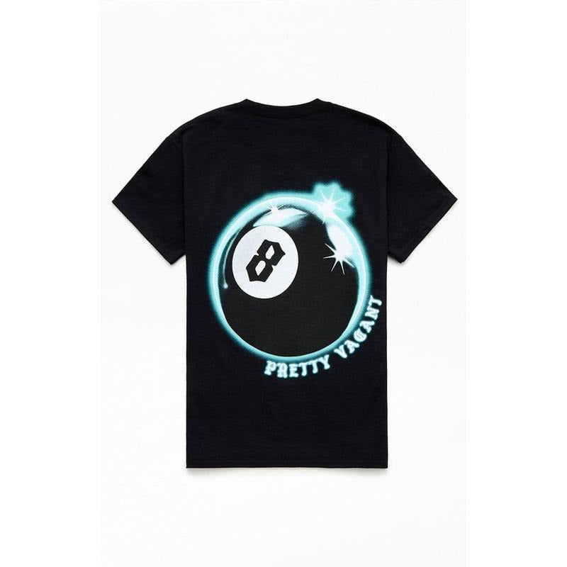 Pretty Vacant Men's 8 Ball T-Shirt - Multicolor Hoodie Sweatshirt | PrintMintTees.com