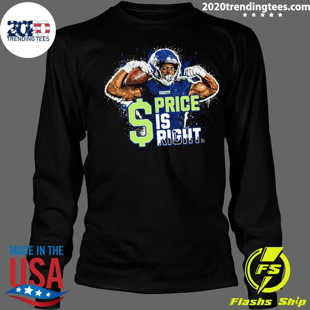 Price Is Right on Seattle Seahawks Shirt