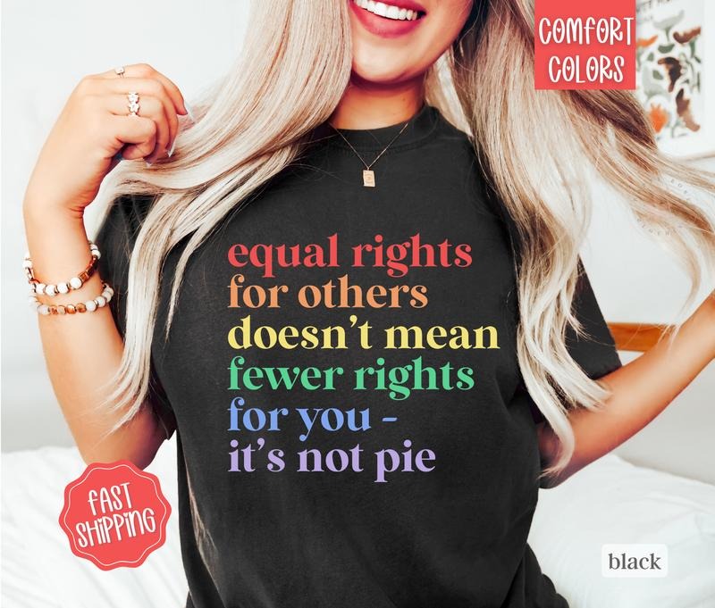 Pride Shirt LGBTQ Equal Rights Shirt Hoodie Sweatshirt