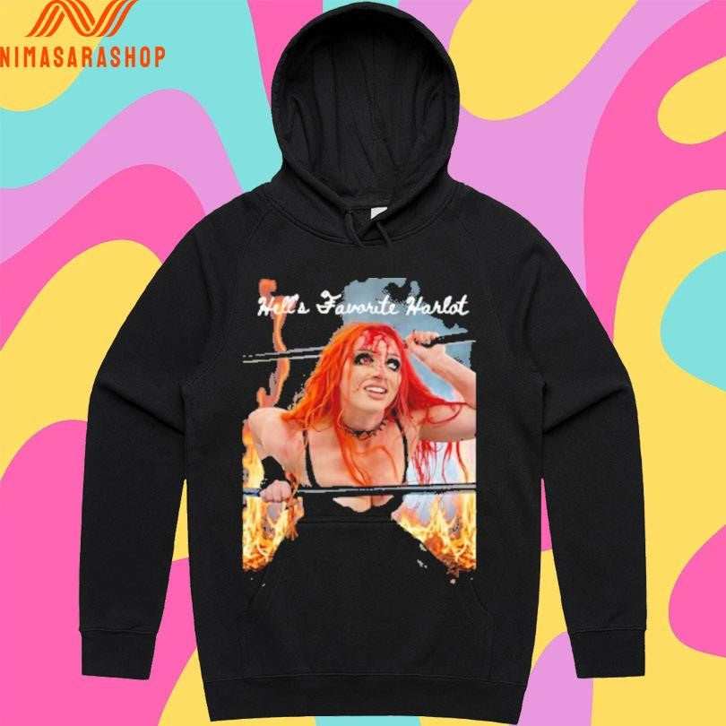 Priscilla Kelly Hell’s Favorite Harlot Bleeding For The Fame Shirts