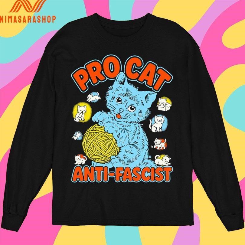 Pro Cat Anti-Fascist Shirts