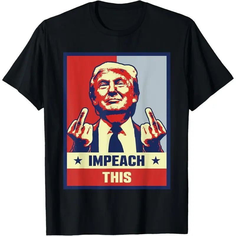 Pro Donald Trump Gifts Republican Conservative Impeach This T-Shirt made in usa Hoodie Sweatshirt | PrintMintTees.com