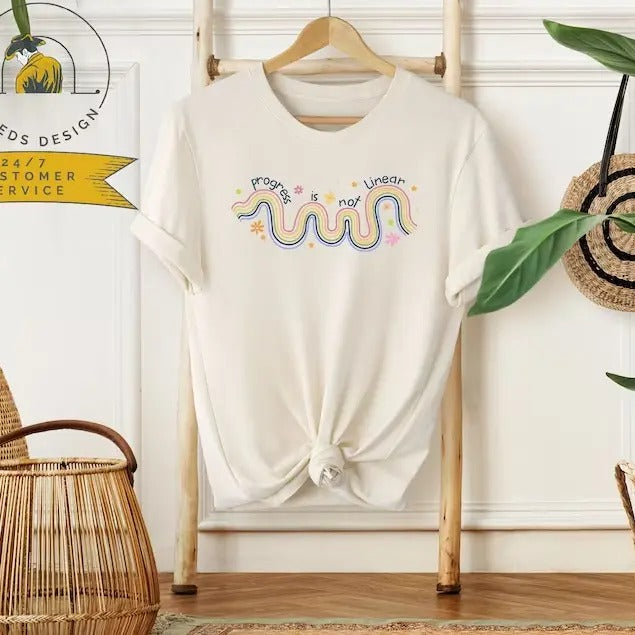 Progress Is Not Linear Sweatshirt, Hoodie, T-Shirtstyle{n002}2 Shirt | PrintMintTees.com