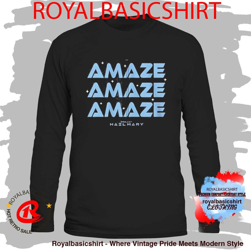 Project Hail Mary Amaze Logo Shirt