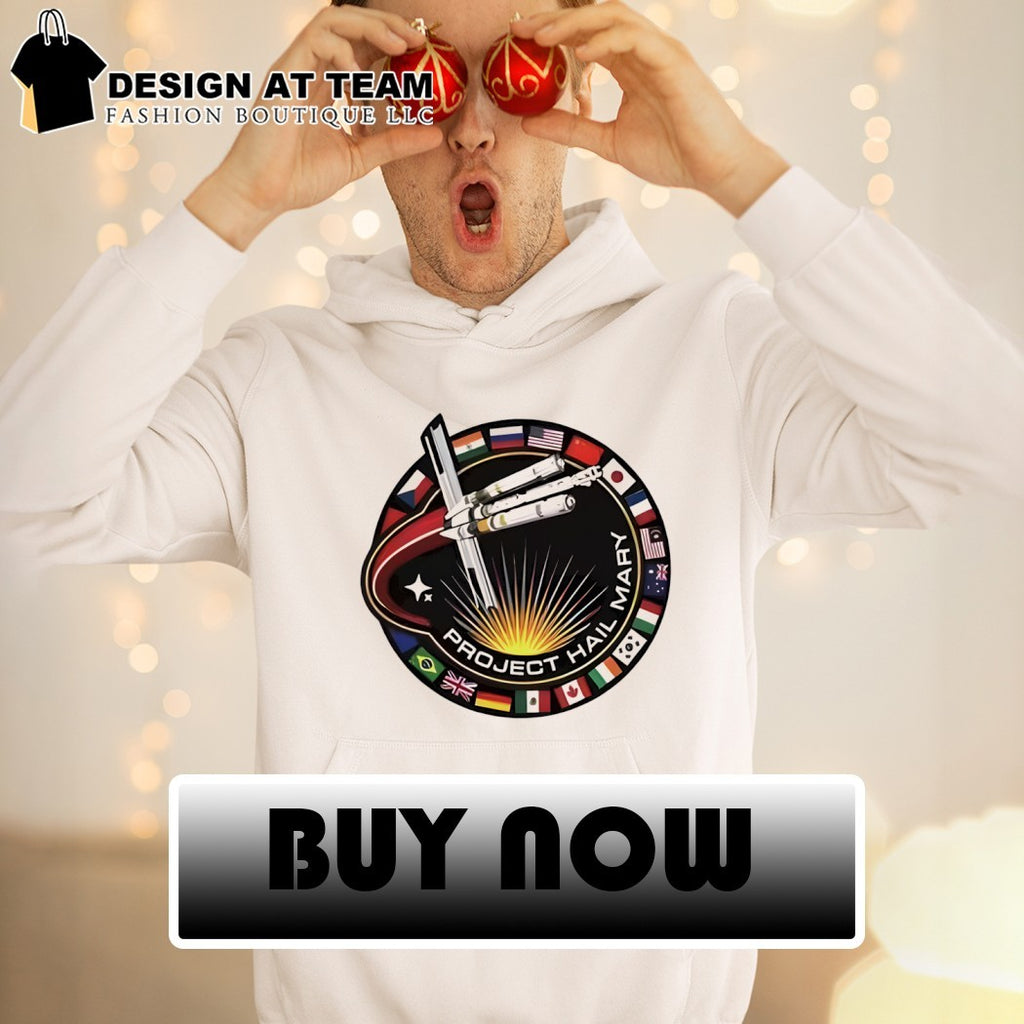 Project Hail Mary Ringer Space Mission Patch shirt