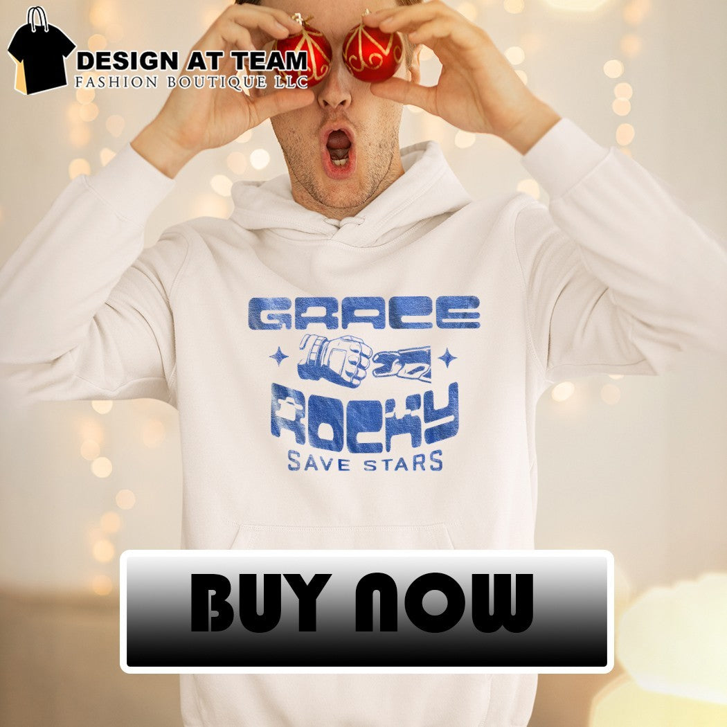 Project Hail Mary Science Fiction Fan Grace Rocky Save Stars shirt