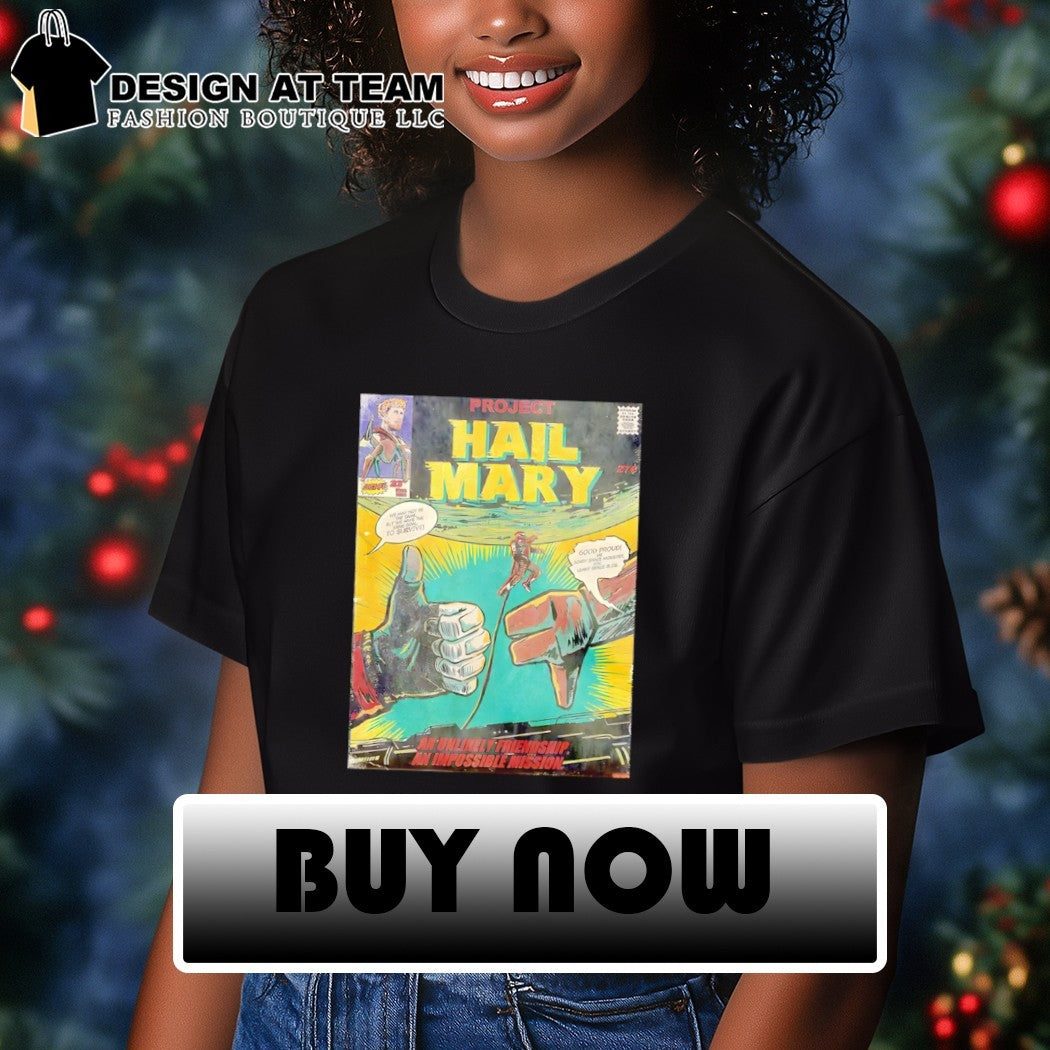 Project Hail Mary an unlikely friendship an impossible mission shirt