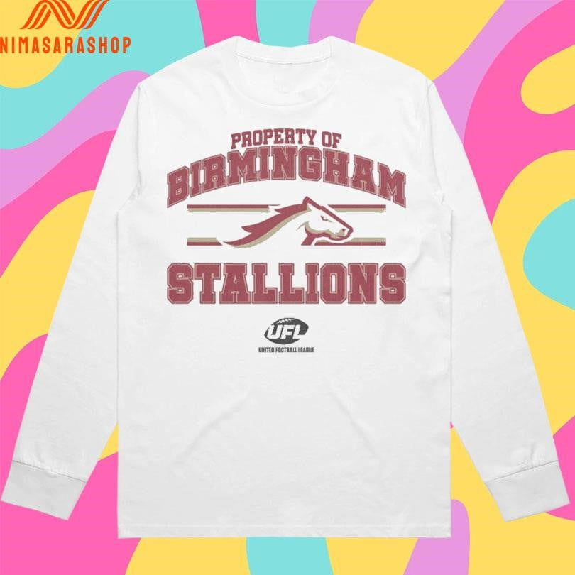Property Of Birmingham Stallions UFL Shirts