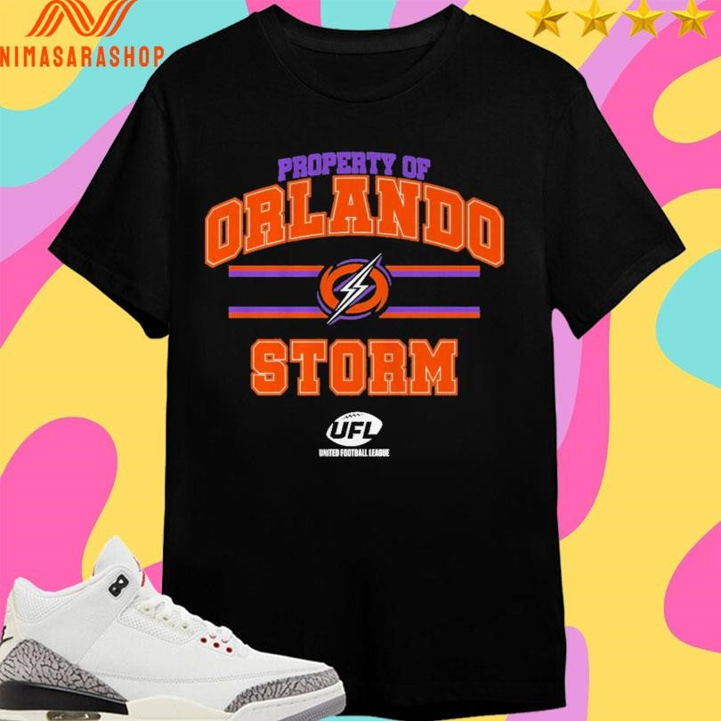 Property Of Orlando Storm UFL Shirts
