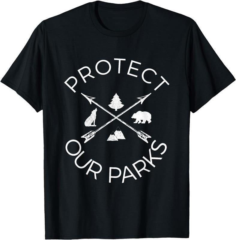 Protect Our Parks, National Parks T-Shirt Resist Movement T-Shirt-sweatshirt-hoodie, tshirt hot trend | PrintMintTees.com