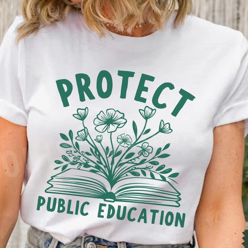 Protect Public Schools T-Shirt, Comfort Colors Teacher Protest Shirt, Education Activist Shirt, Gift for Best Friend,...
