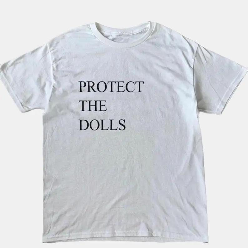 Protect the Dolls Pride Month Unisex Tee, Pedro Pascal Inspired, Activist T Shirt, Viral Tee, Trendy Statement Top, Pride...