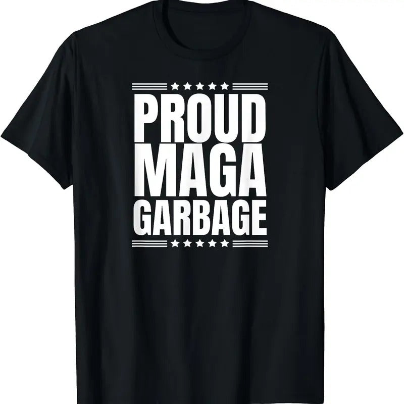 Proud MAGA Garbage Trump Supporter T-Shirt Hoodie, Sweatshirt | PrintMintTees.com
