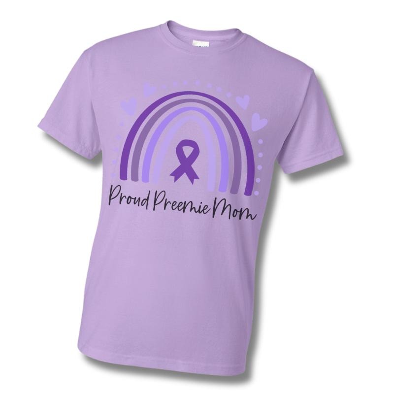 Proud Preemie Mom Sizing Comfy Leight Weight Material T-Shirts, Hoodie, Sweatshirt