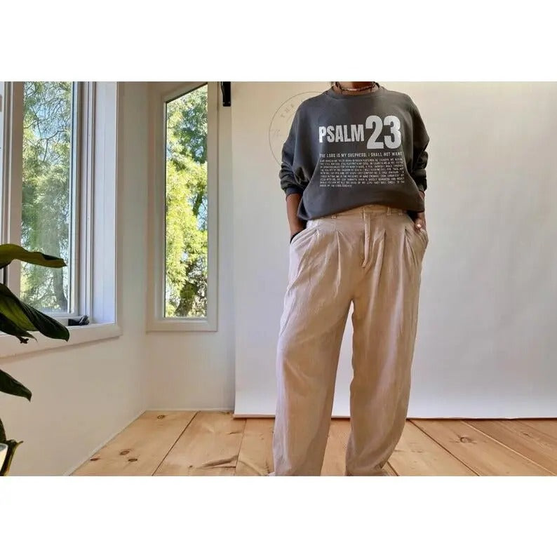 Psalm 23 Sweatshirt, Unisex Christian Sweatshirt, Bible Verse Sweatshirt, Jesus Shirt, Christian Birthday Gift, Christian...