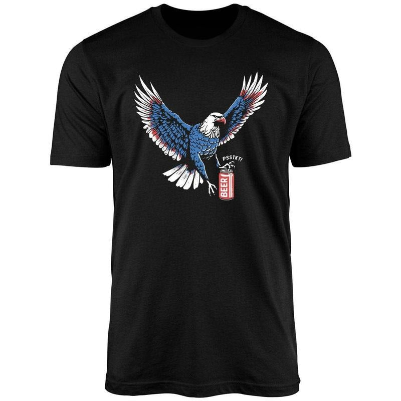 Psstkt Eagle Unisex Shirt Hoodie Sweatshirt | PrintMintTees.com