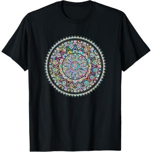 Psychedelic Love Mandala Heart Chakra T-Shirt Made in USA Hoodie Sweatshirt | PrintMintTees.com