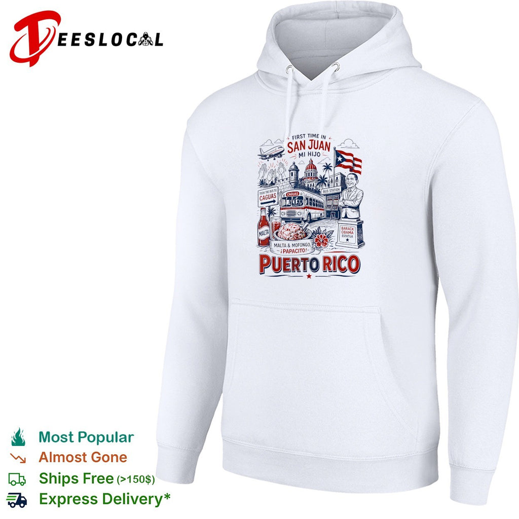 Puerto Rico San Juan travel poster shirt