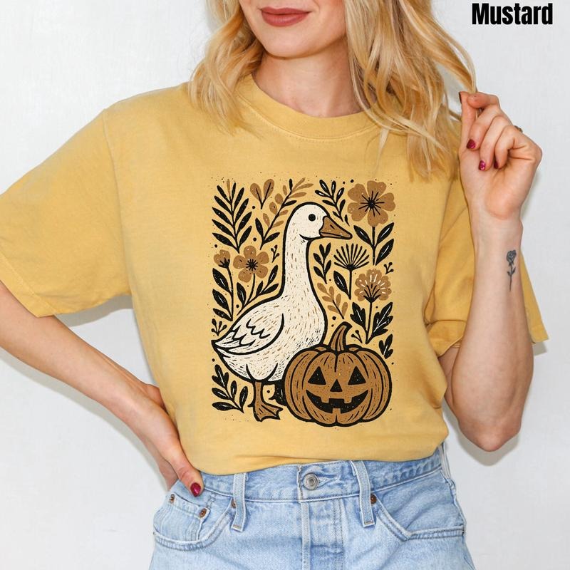 Pumpkin & Goose Autumn Comfort Colors 'NLB' Shirt Hoodie Sweatshirt
