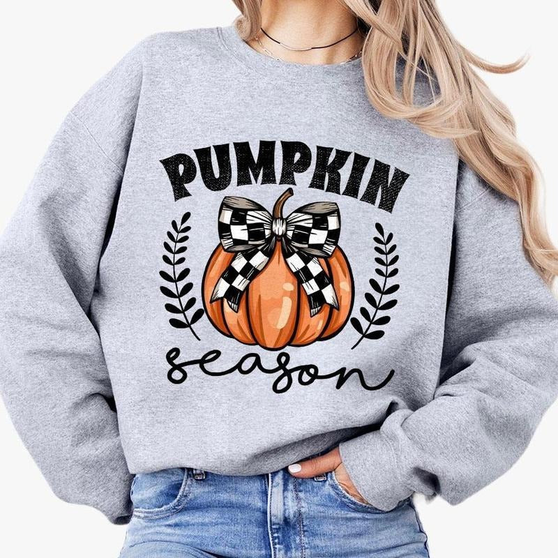 Pumpkins Season Comfort Tee, Fall Halloween Sweatshirt, Retro Pumpkin Shirt, Cute shirt for Fall, Cute Halloween Shirt,...