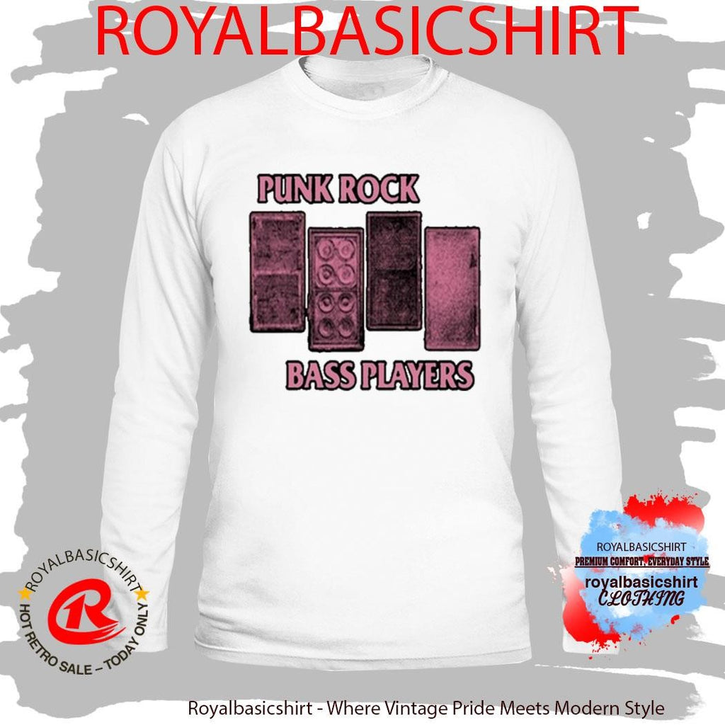 Punk Rock Echoing Bass Player Shirt