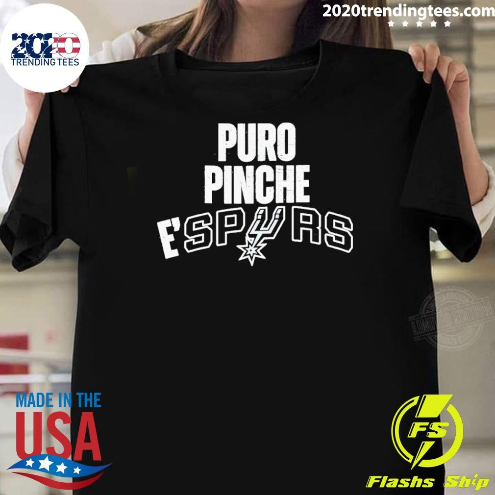 Puro Pinche E’spurs San Antonio Spurs Basketball Nba 2026 Shirt