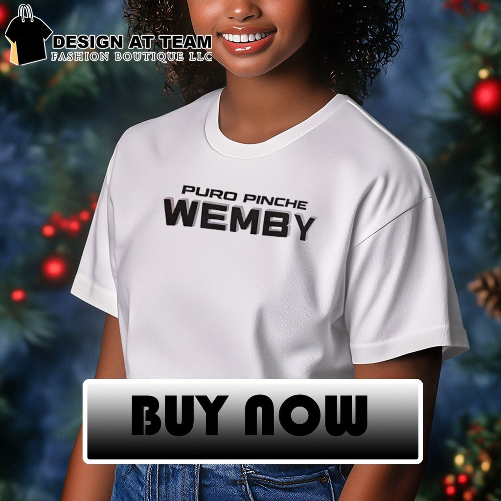 Puro Pinche Wemby Spurs shirt