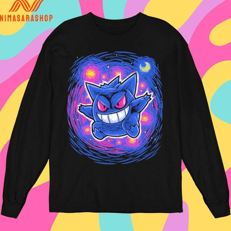 Purple Ghost Starry Shirts