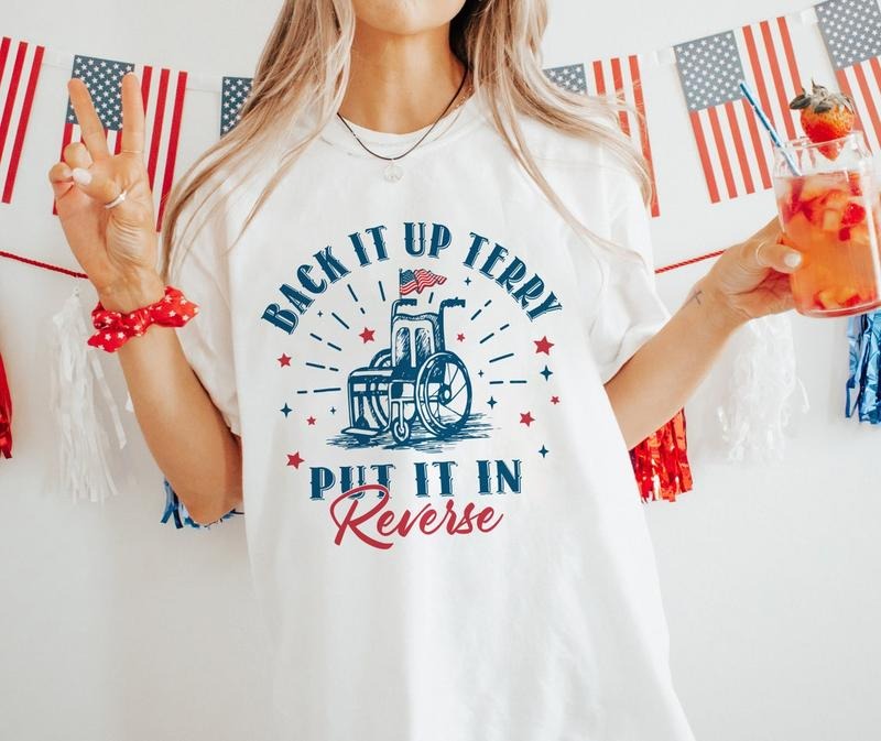 Put It In Reverse Terry shirt, Cute Funny July 4th shirt Hoodie Sweatshirt | PrintMintTees.com