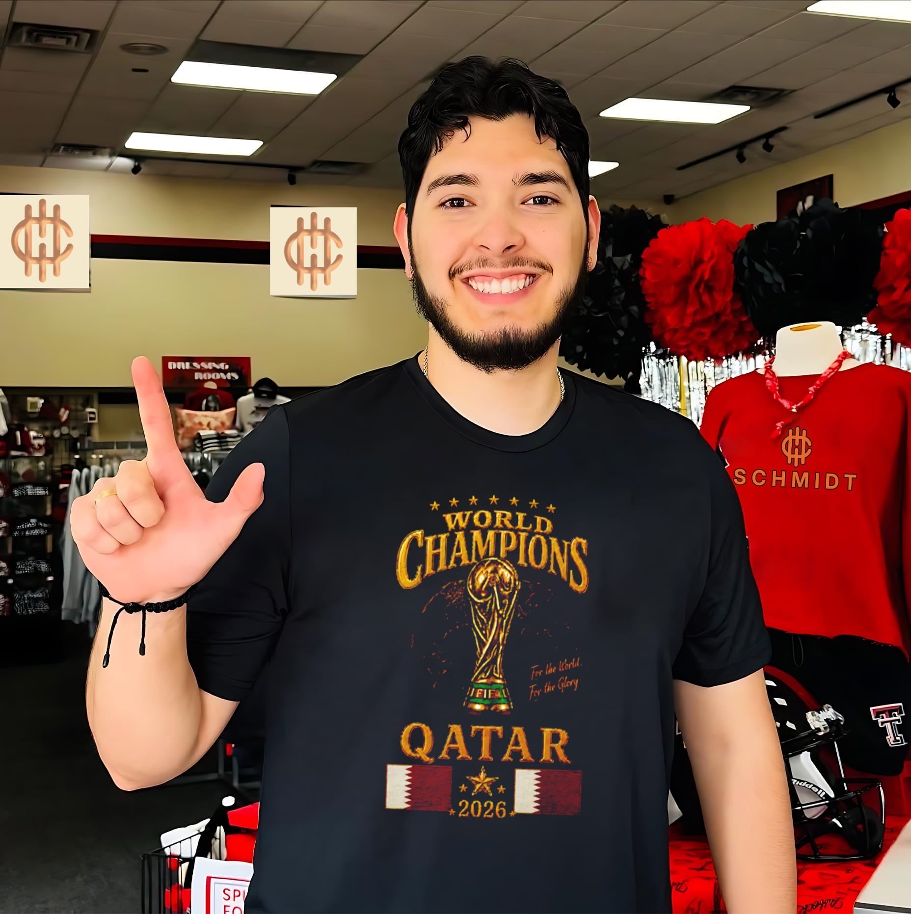 Qatar 2026 World Champions For The World For The Glory shirt