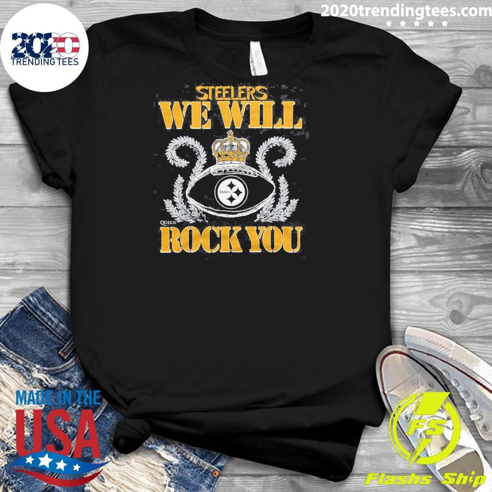 Queen Pittsburgh Steelers NFL 2026 We Will Rock You Shirt