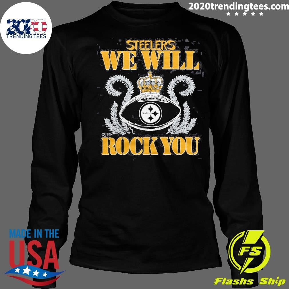 Queen Pittsburgh Steelers NFL 2026 We Will Rock You Shirt