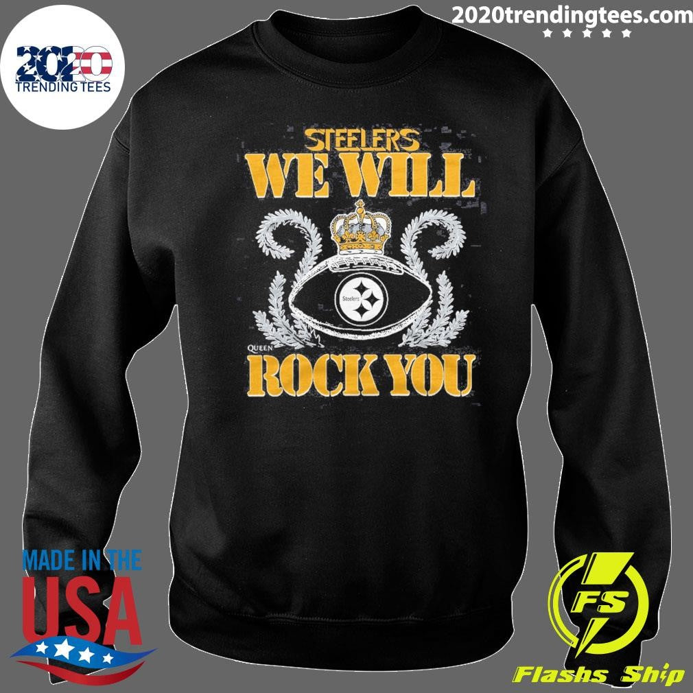 Queen Pittsburgh Steelers NFL 2026 We Will Rock You Shirt