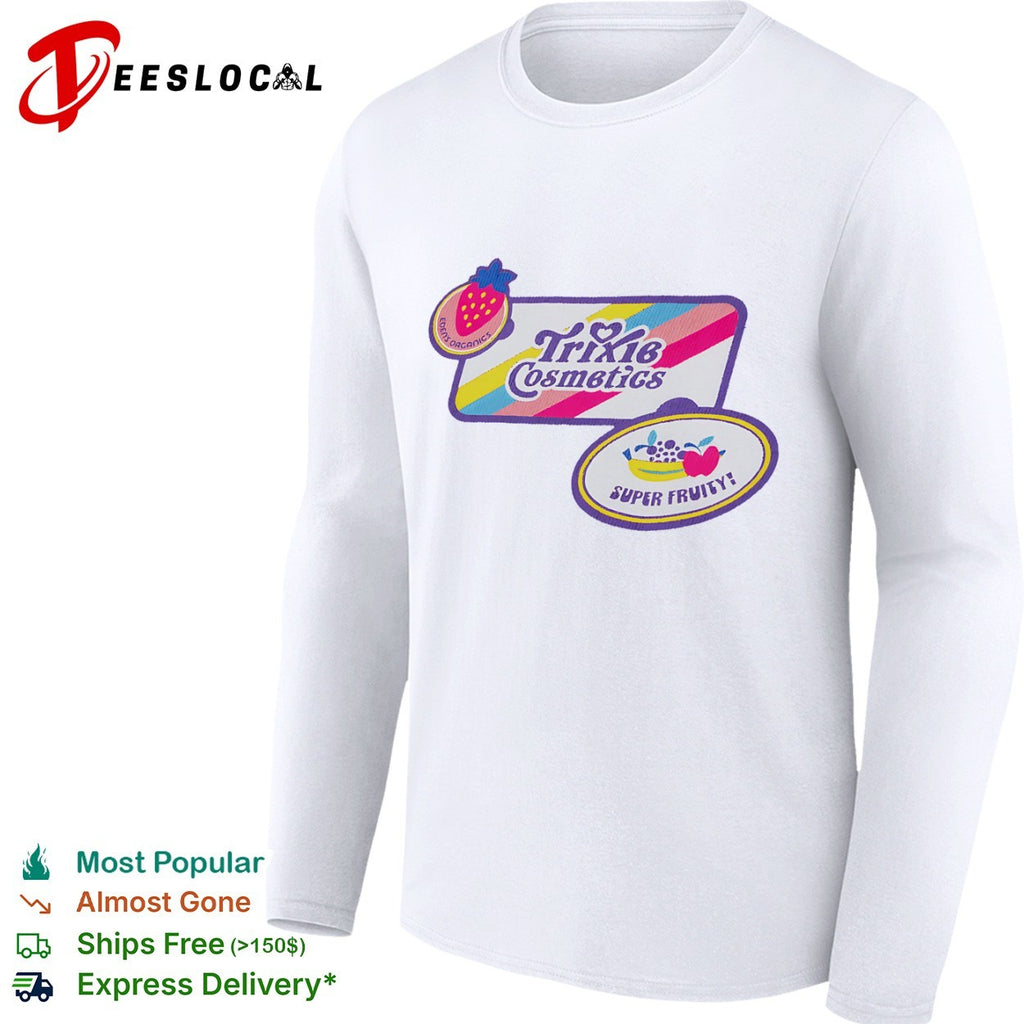 Queer all year patches including Fruit Distributing shirt