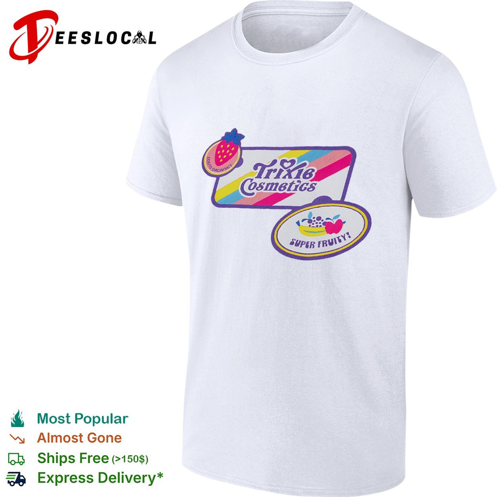 Queer all year patches including Fruit Distributing shirt
